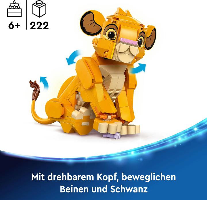 Productafbeelding LEGO 43243 Simba, de leeuwenwelp van de koning (43243, LEGO Disney)