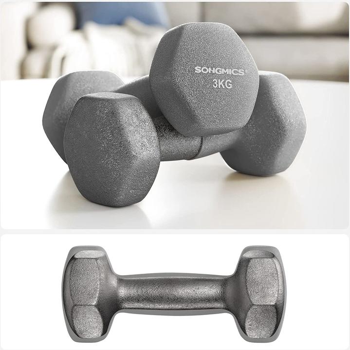 Actual product image Songmics Kai (2 x 3 kg, 2 x 1 kg, 2 x 2 kg)