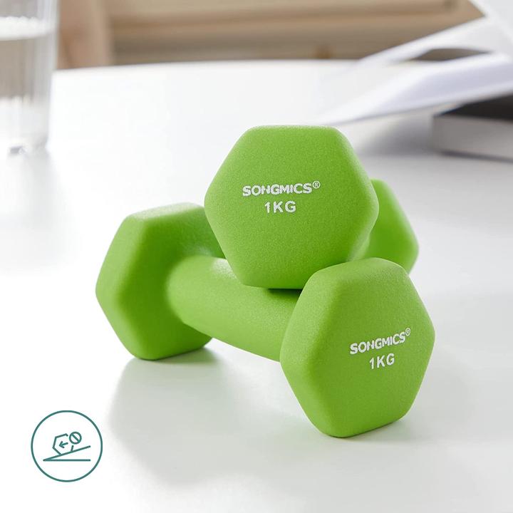 Actual product image Songmics Kai (2 x 3 kg, 2 x 1 kg, 2 x 2 kg)