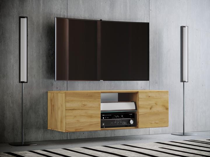 Image du produit VCM Bois Mural TV Lowboard Armoire TV Jusa (115 x 36 x 40 cm)