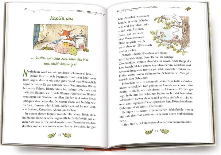 Produktbild Hörnchen & Bär. Haufenweise echt waldige Abenteuer (Deutsch, Andreas H. Schmachtl, 2021)