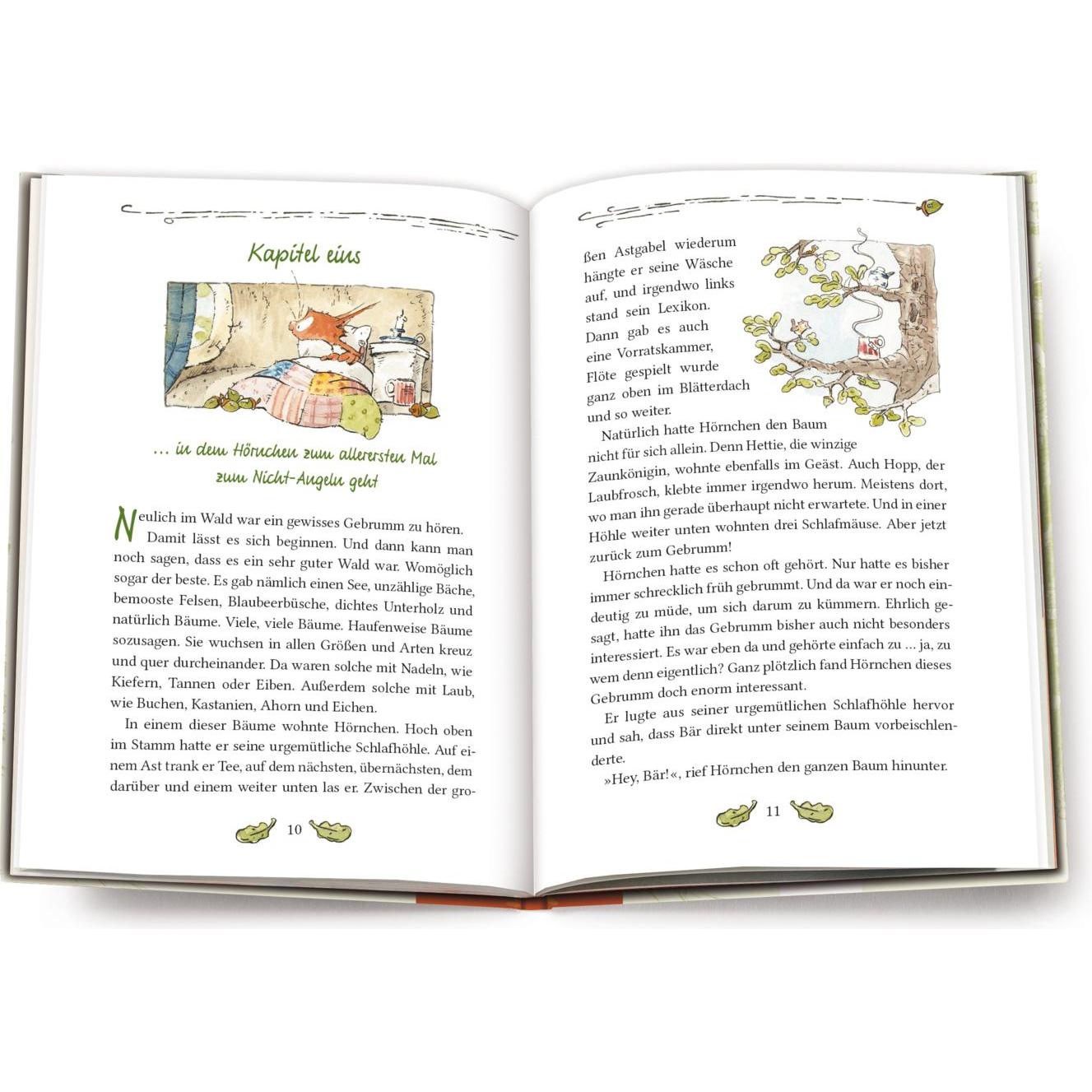 Thumbnail - Hörnchen & Bär. Haufenweise echt waldige Abenteuer, Kinderbücher von Andreas H. Schmachtl