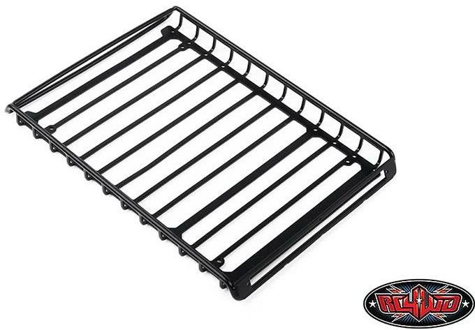 Actual product image Rc4Wd Tubular Steel Roof Rack with Roof Rail TRX-4 21 Bronco, Black