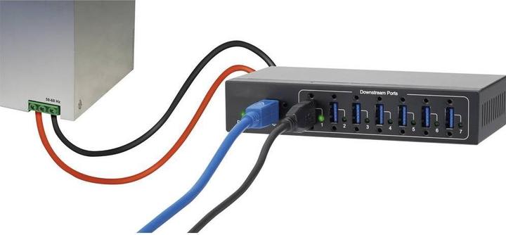 Produktbild Renkforce 7 Port USB 3 Industrie Hub (USB-A, 7 Ports)