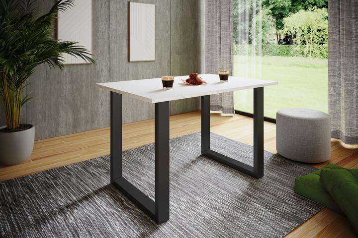 Produktbild VCM Premium Esszimmertisch Holztisch Esstisch Tisch "Xona U" (110 x 50 x 76 cm)