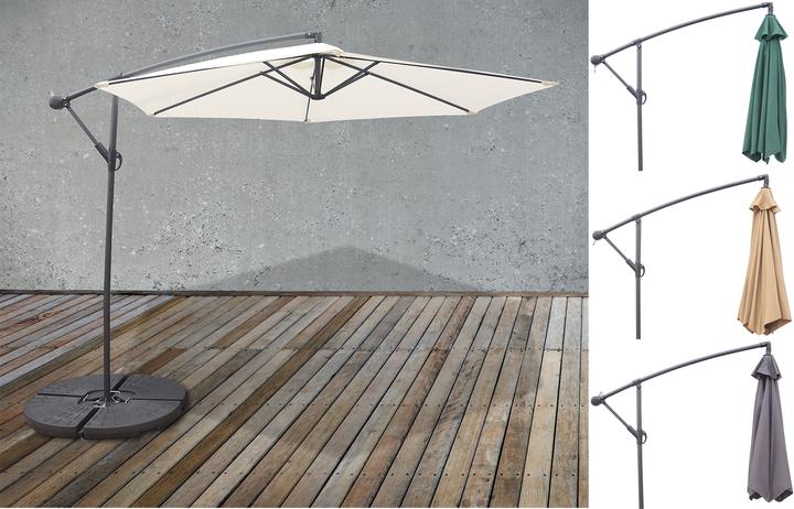 Image du produit VCM Parapluie Parasol carré Protection UV (2.70 m)