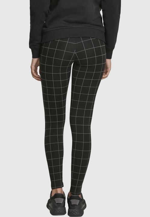 Actual product image Urban Classics Ladies Check High Waist Leggings (5XL)