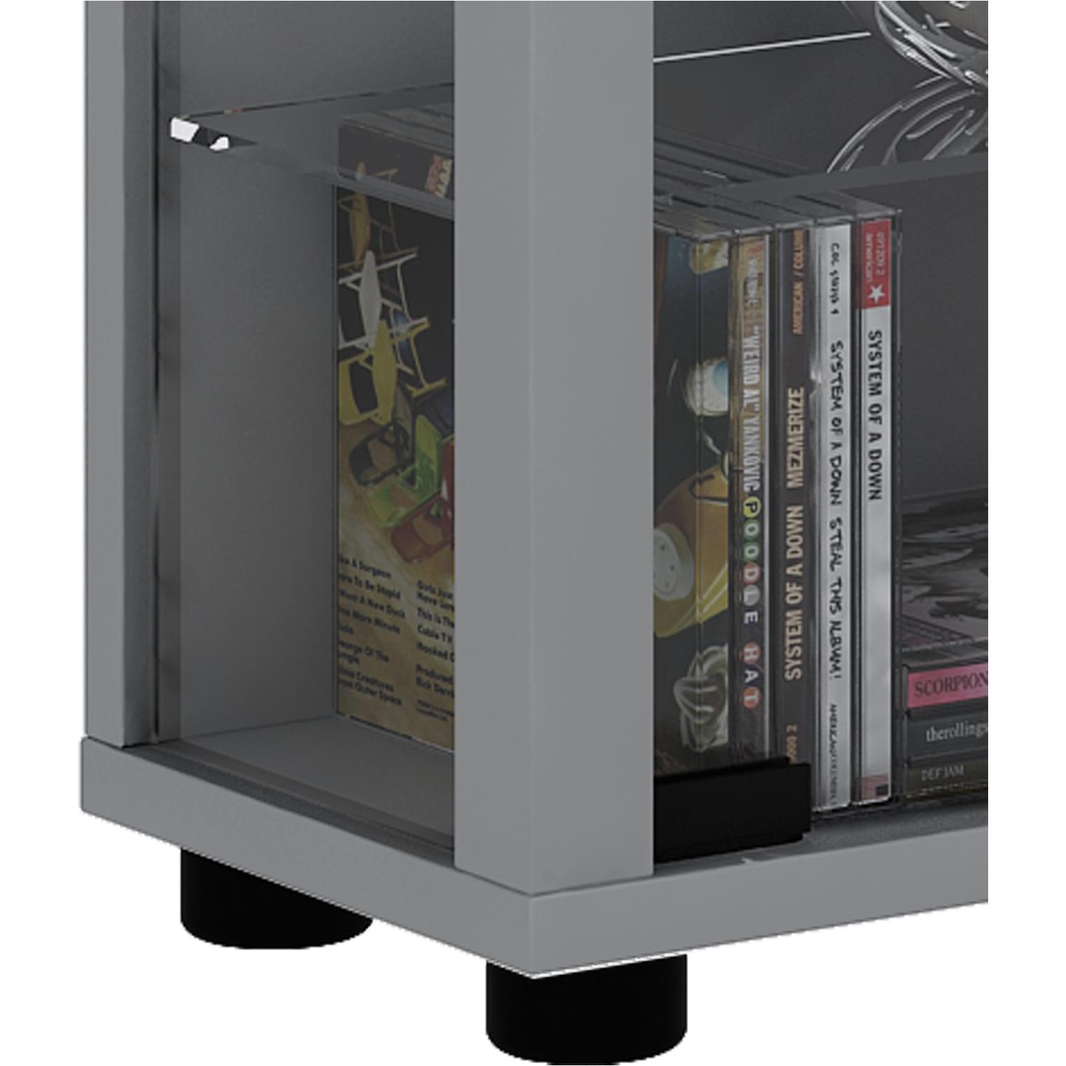 Thumbnail - VCM, Vitrine + Buffetschrank, Sammel Stand Vitrine Holz Glas Lumo Maxi (59 x 18 x 113 cm)