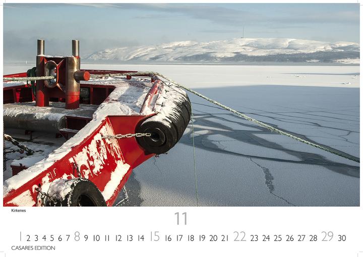 Produktbild Hurtigruten 2026 L 35x50cm (35 x 50 cm)