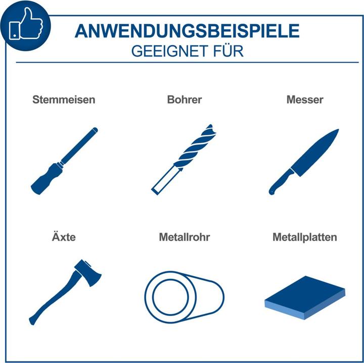 Actual product image Scheppach SZLIFIERKA STOŁOWA Z LAMPKĄ 200mm BG200 (Bench grinder, 550 W)