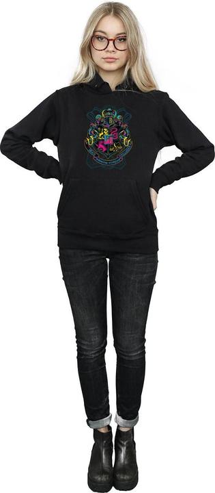 Produktbild Neon Hogwarts Crest Kapuzenpullover (XXL)