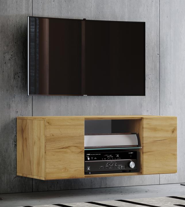 Image du produit VCM Bois Mural TV Lowboard Armoire TV Jusa (95 x 36 x 40 cm)