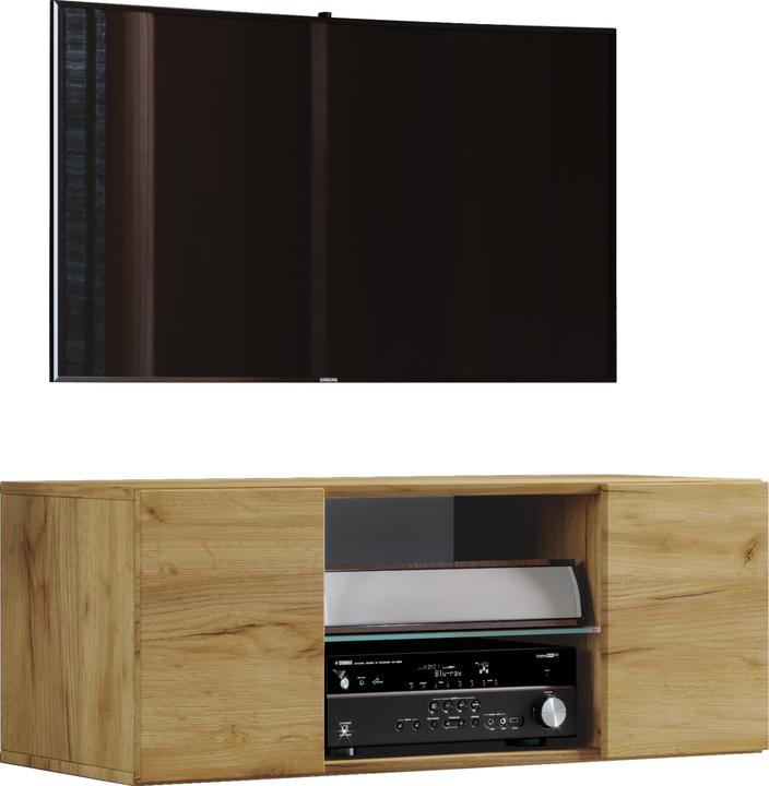 Image du produit VCM Bois Mural TV Lowboard Armoire TV Jusa (95 x 36 x 40 cm)