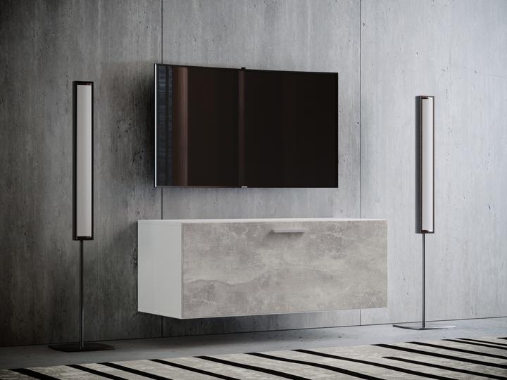 Image du produit VCM Bois Mur TV Lowboard Armoire TV Fernso (95 x 36 x 40 cm)