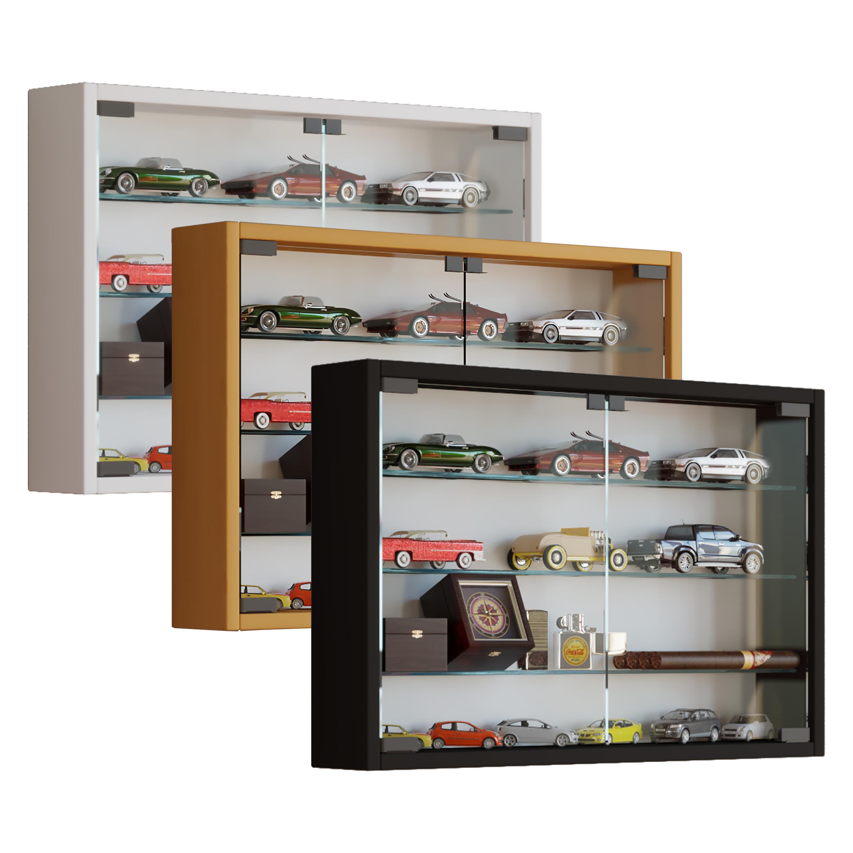 Ebuy24 Weiß Hängevitrine Wandvitrine Glas Mandosa M - Image 8
