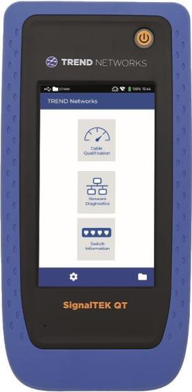 Produktbild Trend Networks SignalTEK QT 10G Gigabit R166002 Kupfer-Qualifizierungstester