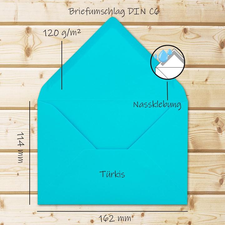 Actual product image Neuser Papier Briefumschläge DIN C6 (150 Stück) (C6, 150 x)