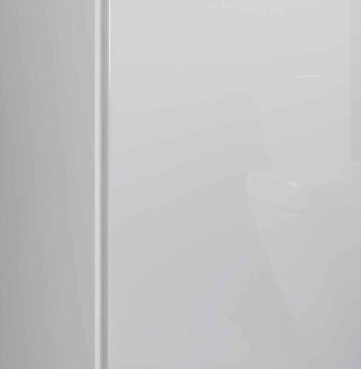 Actual product image VCM 3 pcs guest toilet wash place washbasin Slito mirror