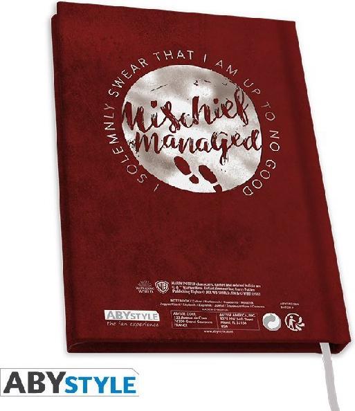 Image du produit ABYstyle Harry Potter: Marauders Map (A5, Couverture rigide)