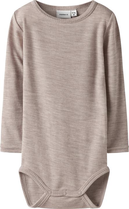 Actual product image Name it Nbnwax Wool Rib Ls Body Noos (50)