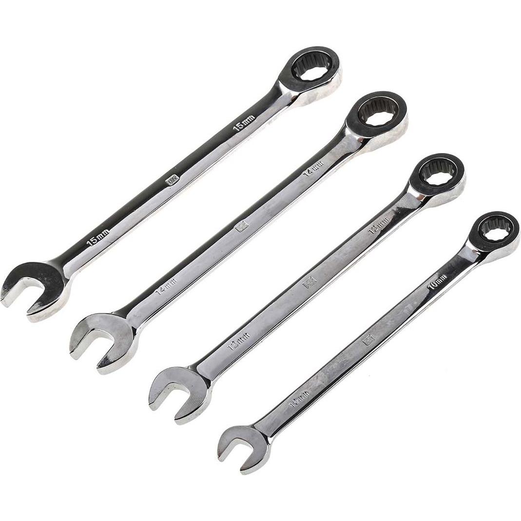 Rs Pro, Schraubenschlüssel, Ring/Gabelschlüssel 4-teilig (15 mm)