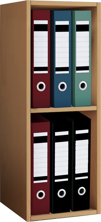 VCM Étagère à dossiers Étagère de bureau Offas 2 compartiments (34 x 30 x 72 cm)