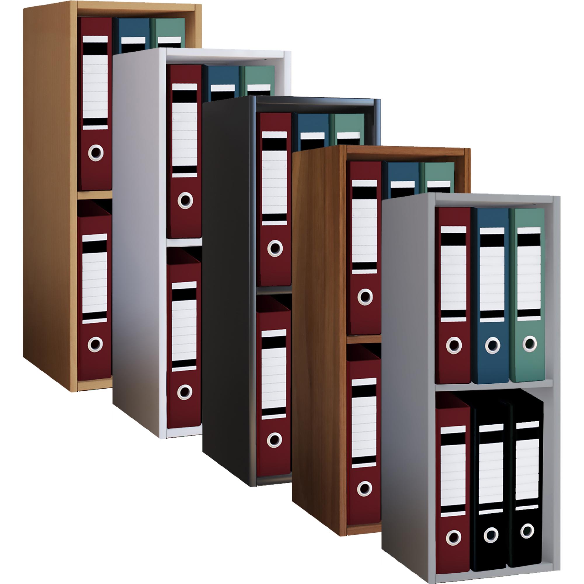 Thumbnail - VCM, Aktenschrank, Aktenregal Büroregal Offas 2-Fach (34 x 30 x 72 cm)