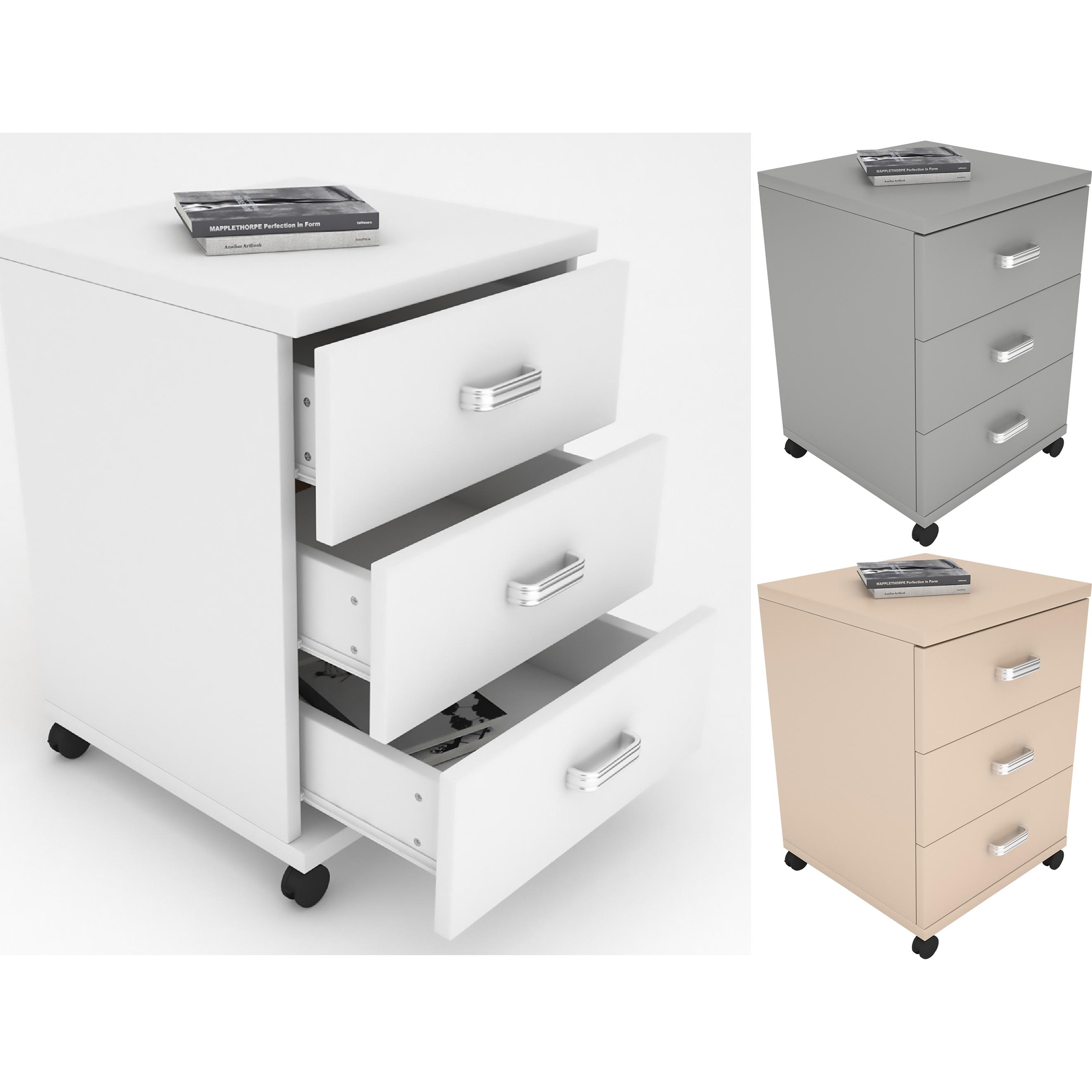 VCM, Rollcontainer, Büromöbel Rollcontainer Tobila Schublade (45 x 44 x 58 cm)