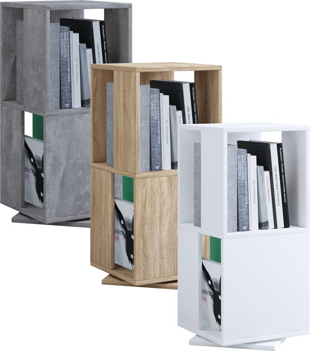 Actual product image VCM Wooden shelf rotatable Stifta L (34 x 34 x 74 cm)