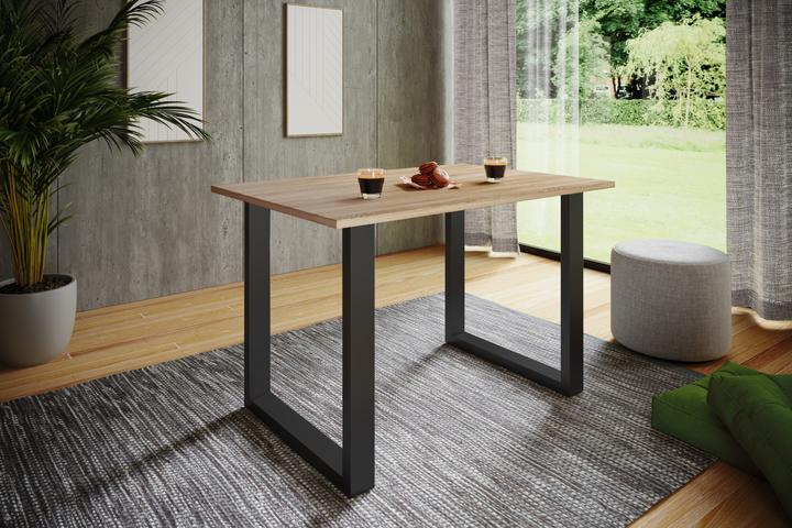 Produktbild VCM Premium Esszimmertisch Holztisch Esstisch Tisch "Xona U" (110 x 50 x 76 cm)