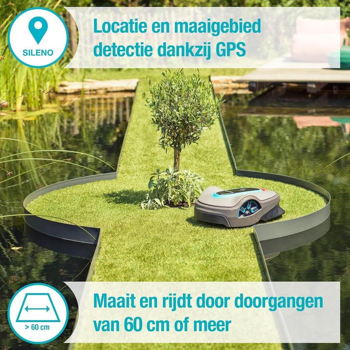 Produktbild Gardena Robotmaaier Smart SILENO City 250 (250 m²)