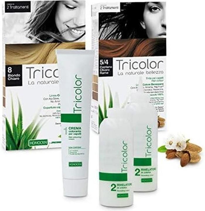 Immagine prodotto Specchiasol Homocrin Triclor PPD e Tintura per capelli neri senza ammoniaca 196ml