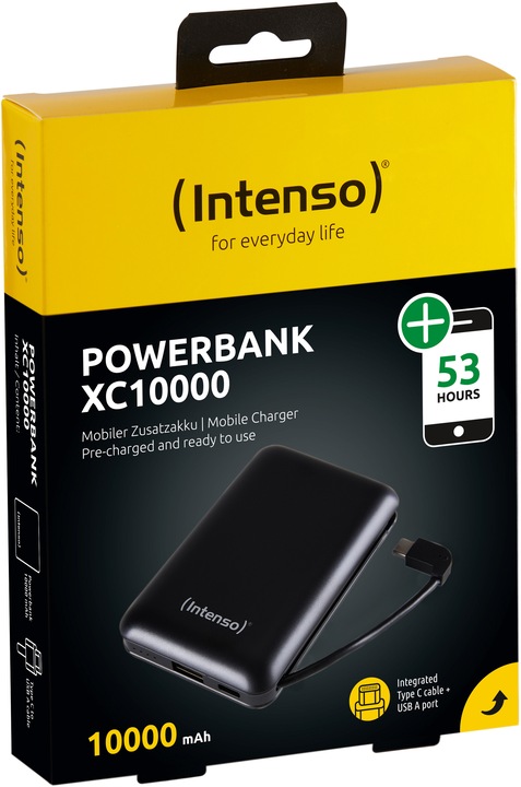 Actual product image Intenso XC10000 (10000 mAh, 37 Wh)