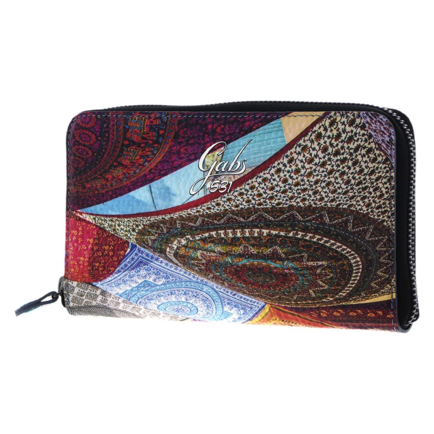 Gabs, Damen, Portemonnaie, GMONEY17 Zip Around Wallet, Mehrfarbig