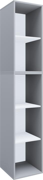 Immagine prodotto VCM Armadio per ufficio in legno Scaffale per file Lona l 5 scomparti (35 x 37 x 183 cm)