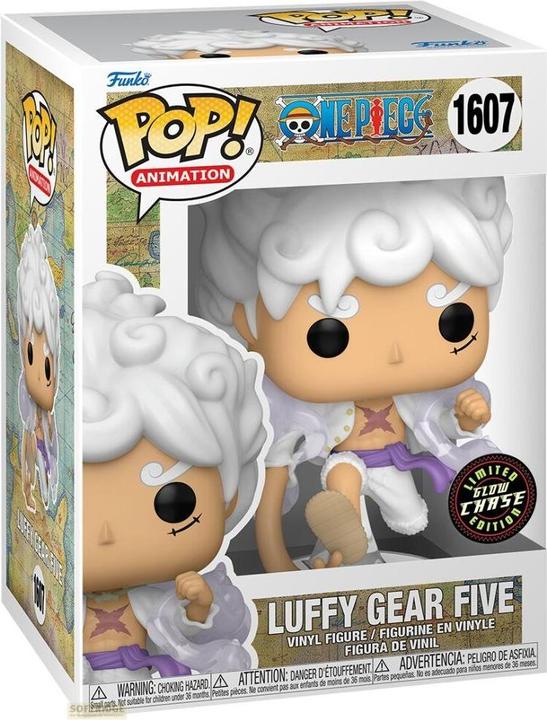 Actual product image Funko One Piece - Monkey D. Luffy 1607 - Chase Animation