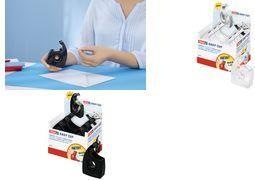 Actual product image tesa Easy Cut hand dispenser, transparent, indelible, display