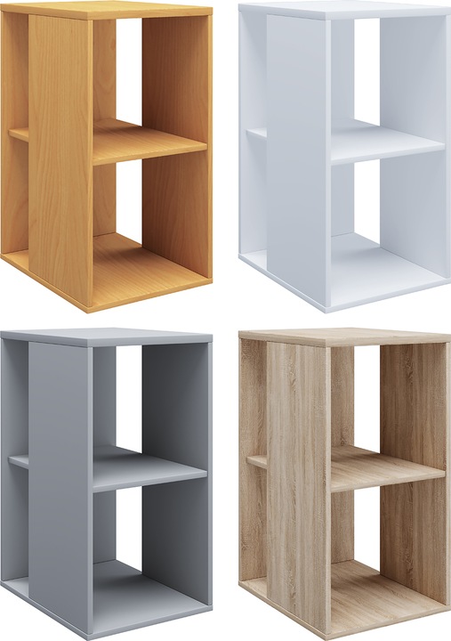 Produktbild VCM Holz Büroschrank Rollcontainer Sideboard Regal Lona (40 x 80 x 76 cm, 40 x 50 x 76 cm)