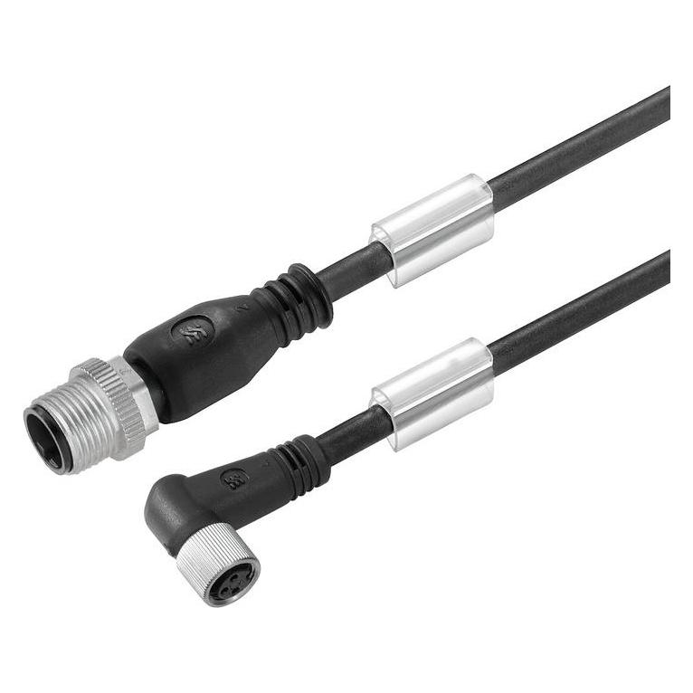 Weidmüller 9456670200 Sensor/actuator stekerverbinding gemonteerd Aantal polen 4 1 st., Kabels + Stekkers