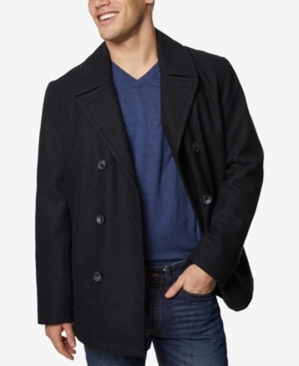Actual product image Nautica Three-Button Pea Coat