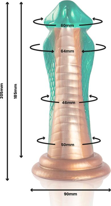 Productafbeelding Epic Python Dildo Cobra Groen