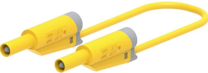 Produktbild Electro PJP 2712-IEC-CD1-100J Messleitung Bananenstecker 100 cm Gelb 1 St.