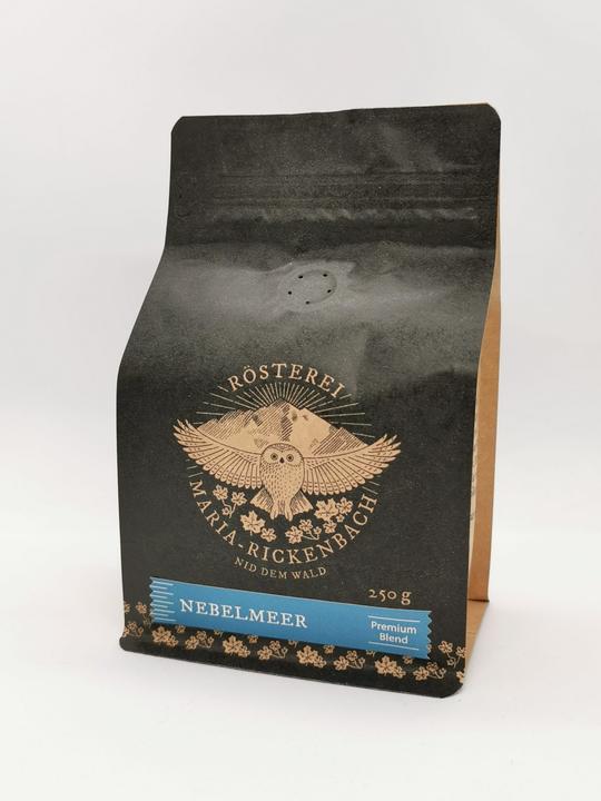 Rösterei Maria-Rickenbach Nebelmeer (250 g, Torréfaction foncée)