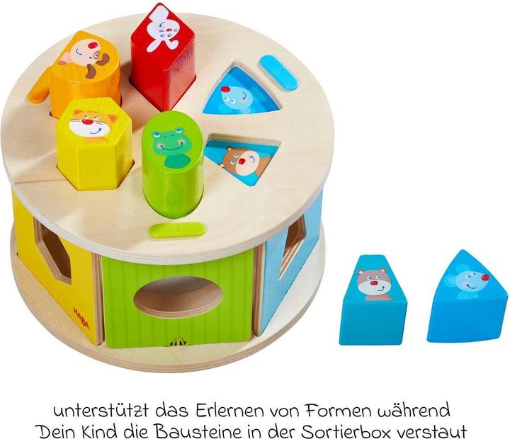 Actual product image Haba Sorting box favorite animals
