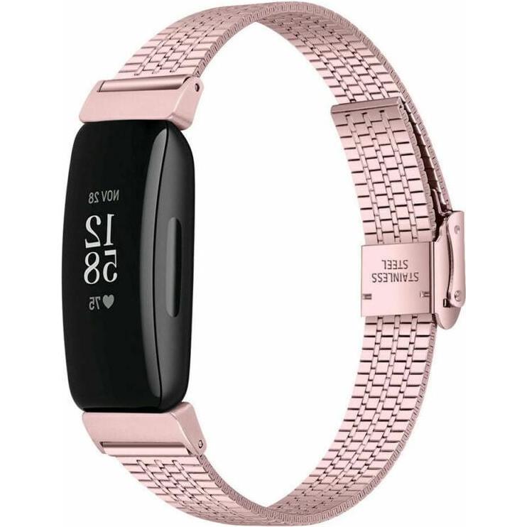 Strap-it Stahlarmband (Edelstahl, Inspire), Uhrenarmband, Rosa