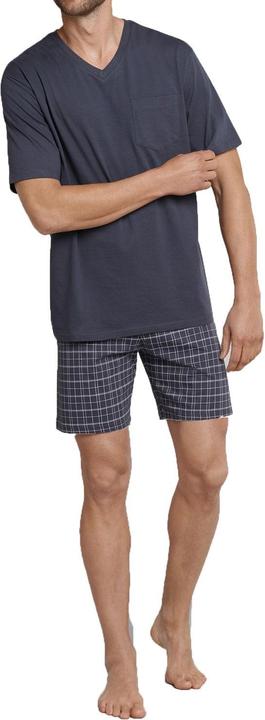 Produktbild Schiesser kurzer Pyjama Shorty Schlafanzug 100% Baumwolle | auch in Übergrössen (62)