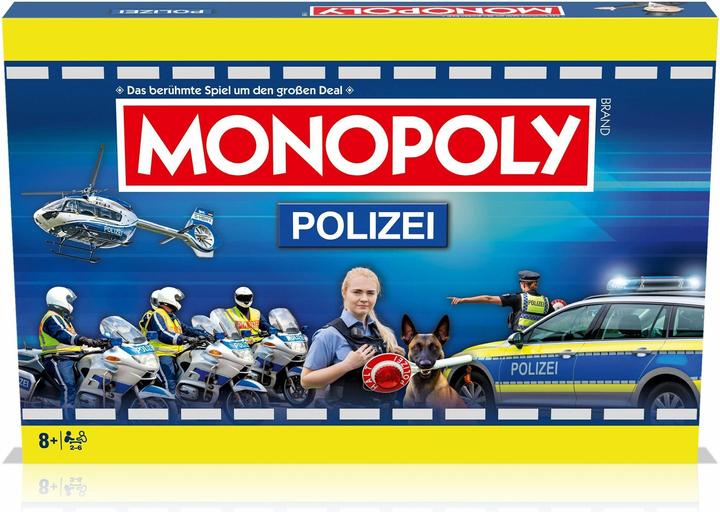 Productafbeelding Winning Moves Monopoly - Politie 2.0 (Duits, 2 - 6 Spelers)