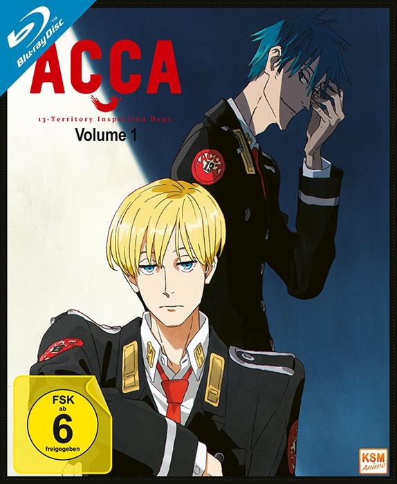 Actual product image ACCA - 13 Territory Inspection Dept. - Volume 1: Episode 01-04 (Blu-ray) (Blu-ray, 2018, German, Japanese)