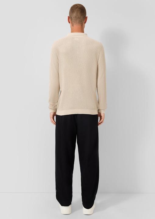 Produktbild s.Oliver Strickpullover Strickpolo (XXL)
