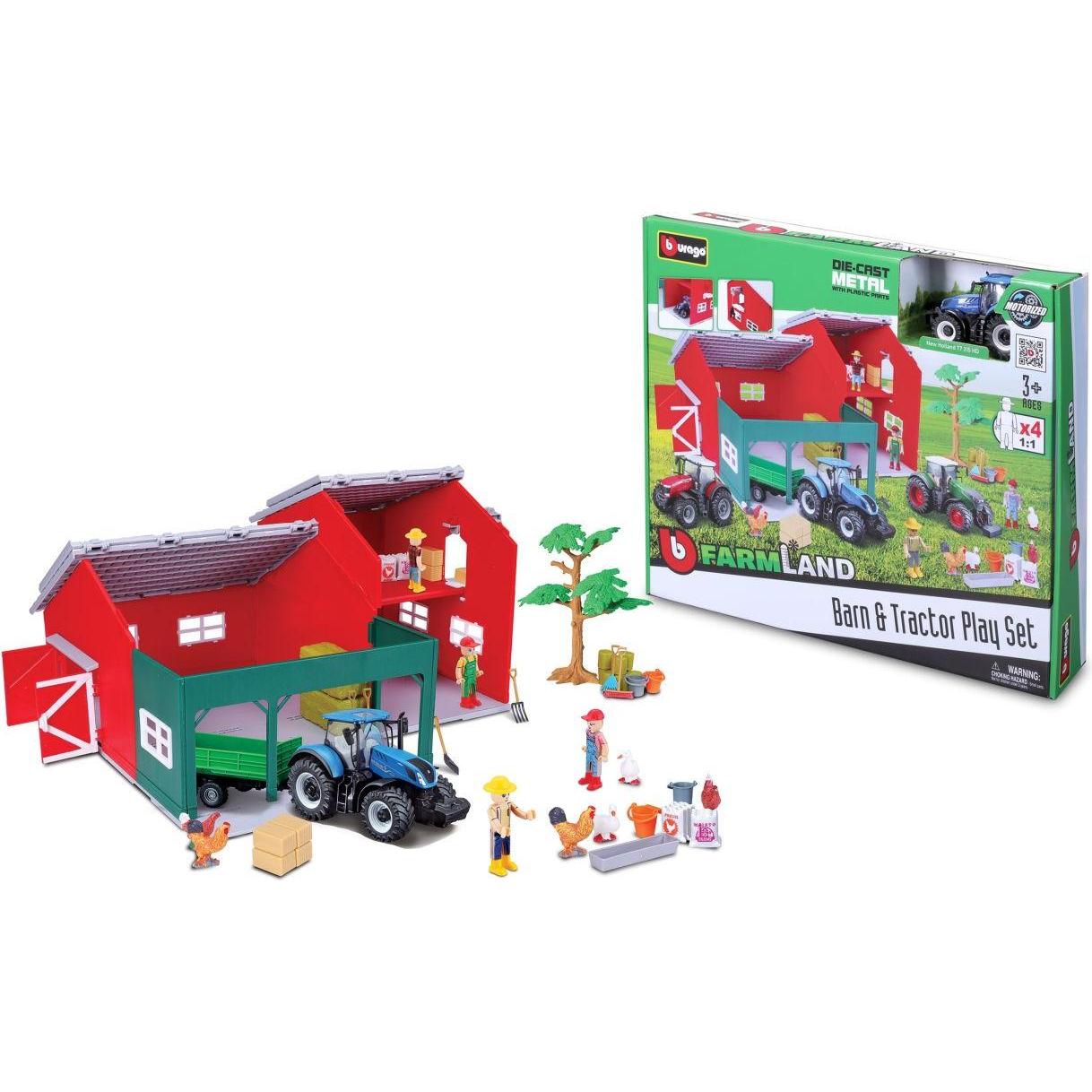 Thumbnail - Bburago Scheune mit Traktor